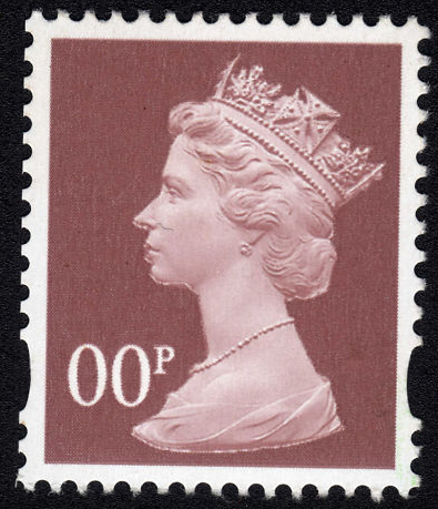 1997-2004 - GB - 00p Ash-Brown (5p) MNH